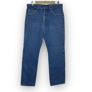 Vintage LL Bean Flannel Lined Jeans Dark Wash Straight Leg USA Womens Size 10/12